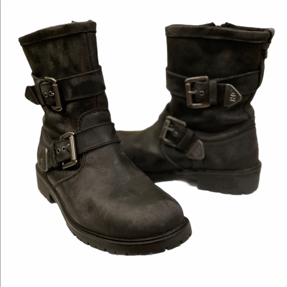 Harley-Davidson Wilder 10" Black Motorcycle Boots